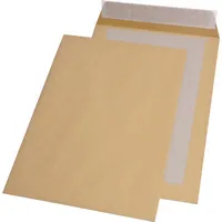 MailMedia Versandtaschen 30001497, C4, ohne Fenster, haftklebend, mit Papprückwand, 110g, braun 4018529017009 MailMedia 100 Stück