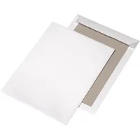 MailMedia Versandtaschen 30002357, C4, ohne Fenster, haftklebend, mit Papprückwand, 120g, weiß 4018529007420 MailMedia 100 Stück