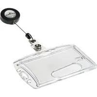Durable Hartbox für Betriebsausweise transp. 54x85mm 4005546804125 Durable 10 Stück
