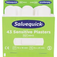 Salvequick Pflaster sensible 6943 Allergiker 7310610169435 Salvequick 43 Stück