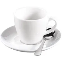 Esmeyer Espressotassen-Set Bistro 100ml weiß Porzellan 6 Paar 4007796026029 Esmeyer 6 Stück