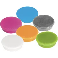 Franken Haftmagnet MagFun, HML30 99, Rund, 32mm Ø, farbig sortiert, 800g 4016946219365 Franken 10 Stück