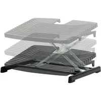 Bakker und Elkhuizen Fußstütze Pro 959, höhenverstellbar, 6 - 37 cm, grau/gelb 8717399996099 Bakker und Elkhuizen