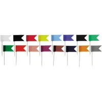 Alco Markierfähnchen 5-farbig sortiert 25mm 4007735007263 Alco 726 20 Stück