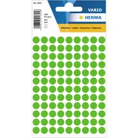 Herma Markierungspunkte Vario 1845, grün, Ø 8mm 4008705018456 Herma 540 Stück