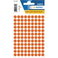 Herma Markierungspunkte Vario 1842, rot, Ø 8mm 4008705018425 Herma 540 Stück