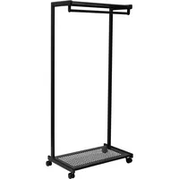Maul Reihengarderobe Maulbolero Kleiderstange 74cm Hutablage schwarz