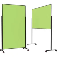 magnetoplan® Moderationstafel Design VarioPin schwarz, pulverbeschichtet