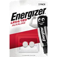 Energizer® Knopfzelle 189/LR54 Alkaline 66 mAh 2 St./Pack.