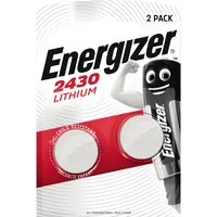 Energizer® Knopfzelle CR2430 Lithium 320 mAh 2 St./Pack.