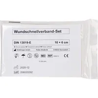 aluderm Pflaster, Inhalt: DIN 13019-E, 10 x 6 cm 4250108821939 aluderm 12 Stück