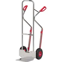 fetra Sackkarre A1330L tragfähig bis 200kg silber 32x25cm Aluminium