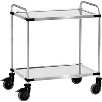fetra Transportwagen 5036 Edelstahl Tragkraft 120 kg 4017976150369 fetra