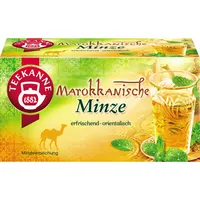 Teekanne Tee Marokkanische Minze 907841005, Marokkanische Minze, Pfefferminze, Beutel 4009300007401 Teekanne 20 Stück