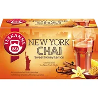 Teekanne Tee NEW YORK CHAI 6993, Rooibos mit Honig-, Vanille- und Zitronengeschmack, Beutel 4009300011958 Teekanne 20 Stück