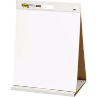 Post-it Flipchartblock Super Sticky Meeting Chart Table Top 563R, 50,8x58,4cm, blanko, 70 g/m² 0021200596384 Post-it