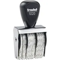 Trodat Datumstempel Classic 1020 Metall/Kunststoff Schrifthöhe (Datum) 5mm 0092399142232 Trodat