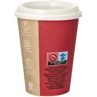 Papstar Thermobecher Einweggeschirr Coffee to go 300 ml 4002911810651 Papstar 10 Stück