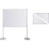 Ultradex Stellwand-Set Grundelement beidseitig Tellerfuß Fair B2000xH1