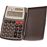 Genie Taschenrechner 520 Solar-/Batterie LCD-Display silber 1-zeilig 10-stellig 4015468102735 Genie