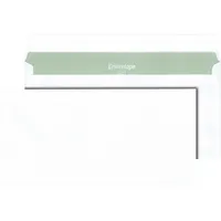 Envirelope Briefumschlag BLUE 30006890, Din Lang, ohne Fenster, haftklebend, 80g, weiß 4003928227647 Envirelope 1000 Stück