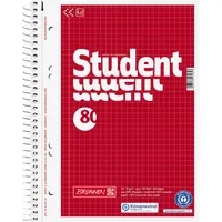 BRUNNEN Collegeblock Student Recycling DIN A5 kariert
