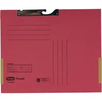 Elba Pendelhefter 100570032, A4 rot Recyclingkarton 320g 4002030911031 Elba