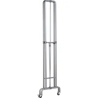 Unilux Garderobenständer 400050665, mobil, Metall, grau 3595560009350 Unilux