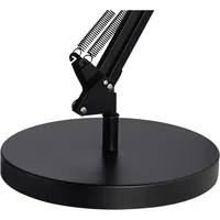 Unilux LED-Schreibtischlampe SUCCESS 80, schwarz, mit Standfuß 3595560014613 Unilux