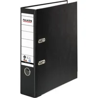 Falken Ordner Recycolor 11285558, A4 80mm breit Karton vollfarbig schwarz 4014481084905 Falken