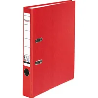 Falken Ordner Recycolor 11285293, A4 50mm schmal Karton vollfarbig rot 4014481085018 Falken