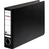 Falken Ordner N50 11285921, A5 quer 50mm schmal Hartpappe vollfarbig schwarz 4014481085278 Falken