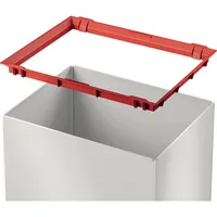 Hailo Abfalleimer Big-Box Swing, L, 35 l, 339 x 260 x 545 mm, weiß 4007126001511 Hailo