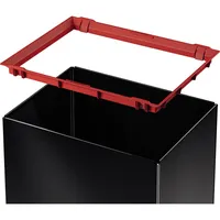 Hailo Abfalleimer Big-Box Swing, L, 35 l, 339 x 260 x 545 mm, schwarz 4007126001528 Hailo