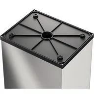 Hailo Abfalleimer Big-Box Swing XL 52 Liter edelstahl  4007126001535 Hailo
