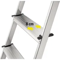 Hailo Haushaltsleiter 8160-407 L60 StandardLine, 1x 4 Stufen, silber, Aluminium 4007126024022 Hailo