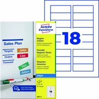 Avery Zweckform Magnetschild 78 x 28 mm (B x H)