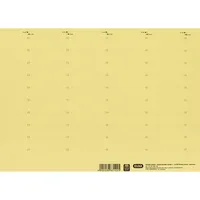 Elba Beschriftungsschilder 83582 4-zlg. gelb 58mm breit 4002030052604 Elba 50 Stück