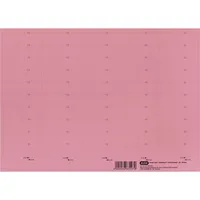 Elba Beschriftungsschilder 83582 4-zlg. rot 58mm breit 4002030052642 Elba 50 Stück
