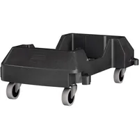 Rubbermaid Fahrwagen Slim Jim®, Kunststoff, 373,6 x 605,9 x 212,5 mm, schwarz 0086876231984 Rubbermaid