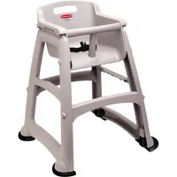 Rubbermaid Kinder-Hochstuhl Sturdy Chair R050836 platin 5453001912363 Rubbermaid