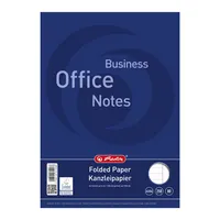 Landre Kanzleipapier Office 100050622 A3 auf A4 gefalzt, liniert mit Rand, weiß 4006144610088 Landre 250 Stück