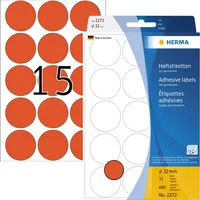 HERMA Markierungspunkt 32 mm 480 Etik./Pack.