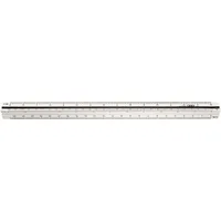 M+R Dreikant M+R 716370010 , Länge: 30cm, Teilung: Vermessu weiß 4004627307012 M+R