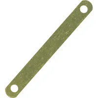 Elba Deckleiste 100420792, 1,1x9,5mm (BxL), Metall mit Metalldeckleiste, messing 4002030023277 Elba 100 Stück
