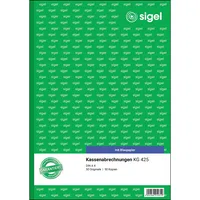 SIGEL Kassenabrechnung KG 425