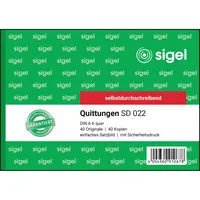 SIGEL Quittungsblock SD 022