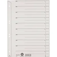 Leitz Trennblätter 6097-00-85 A4 grau 200g  4002432452316 Leitz 100 Stück