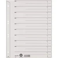 Leitz Trennblätter 16500085 A4 grau 200g  4002432435043 Leitz 100 Stück