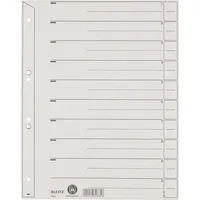 Leitz Trennblätter 1654 1654-00-85 A4 grau 200g Karton 4002432452231 Leitz 100 Stück